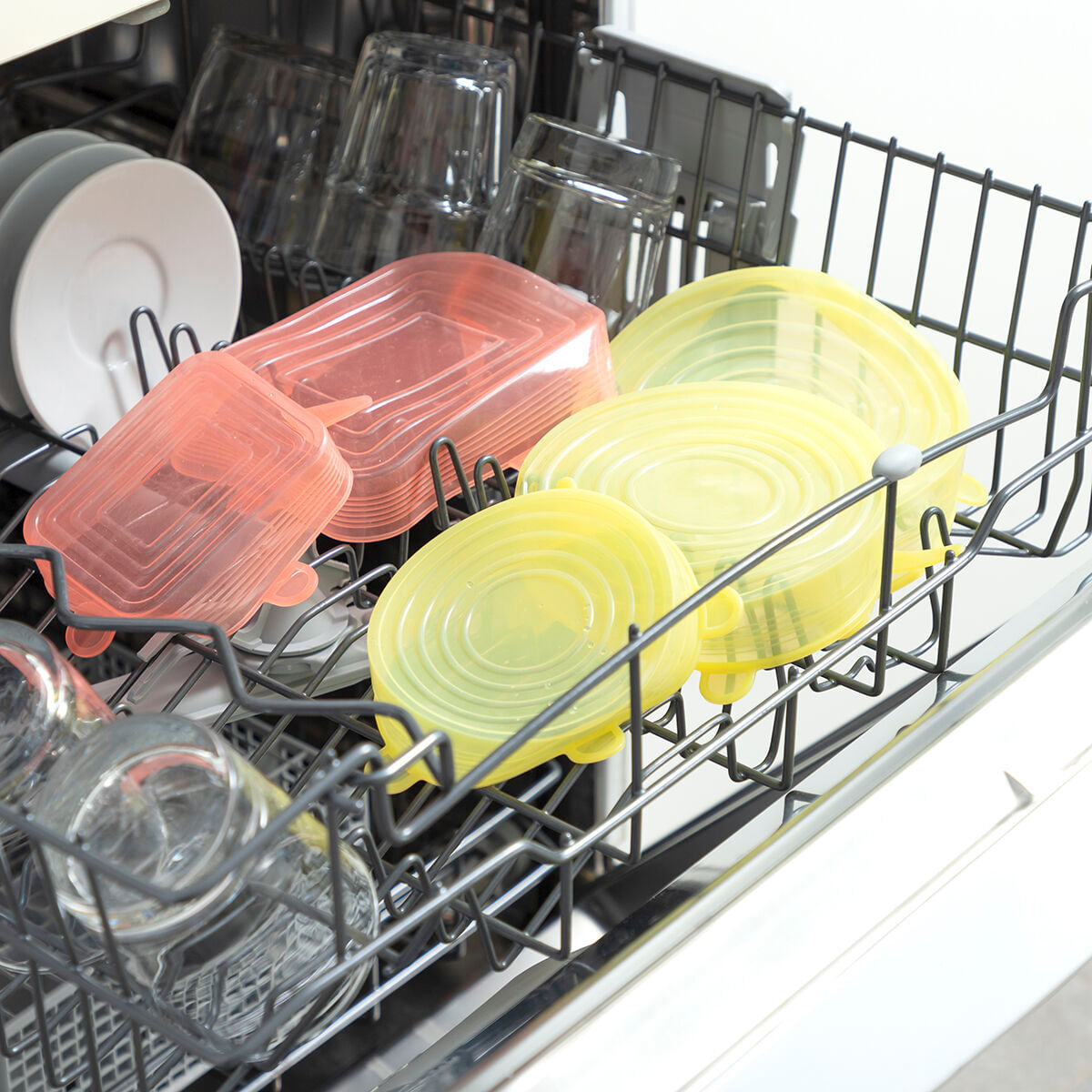 Set de 10 capace de bucatarie reutilizabile si reglabile Lilyd InnovaGoods - 4 | YEO