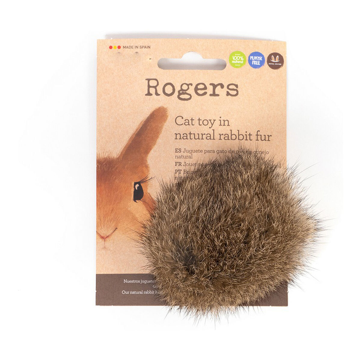 Undita pentru pisici Gloria Rogers Pompoane (12 cm)