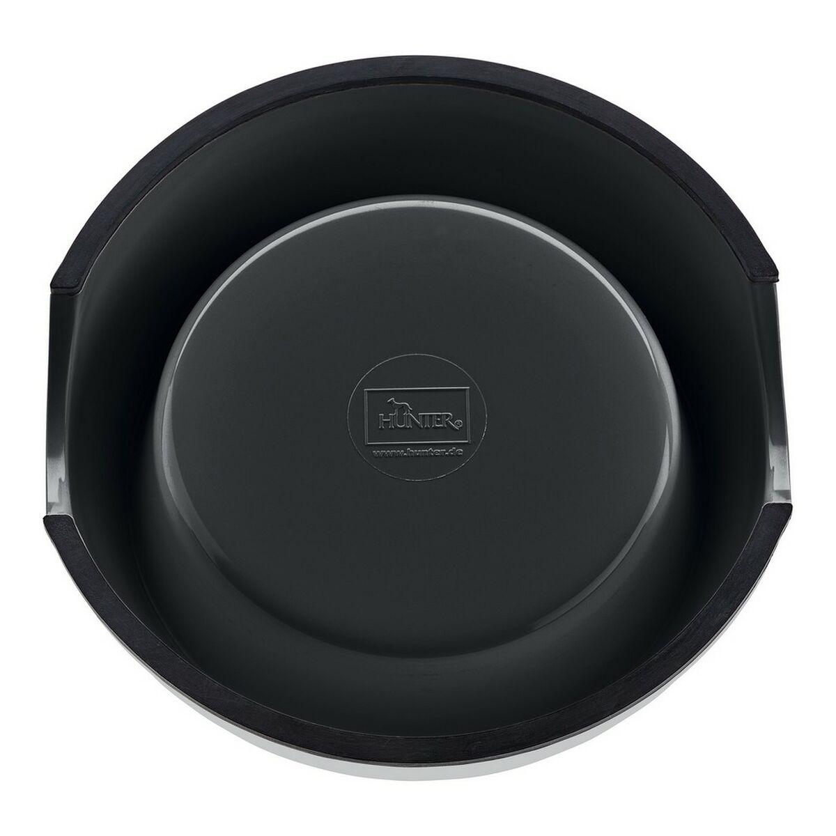 Dispozitiv de hranire pentru caini Hunter Melamina Otel inoxidabil Negru 350 ml (18,5 x 18,5 x 9,5 cm) - 3 | YEO