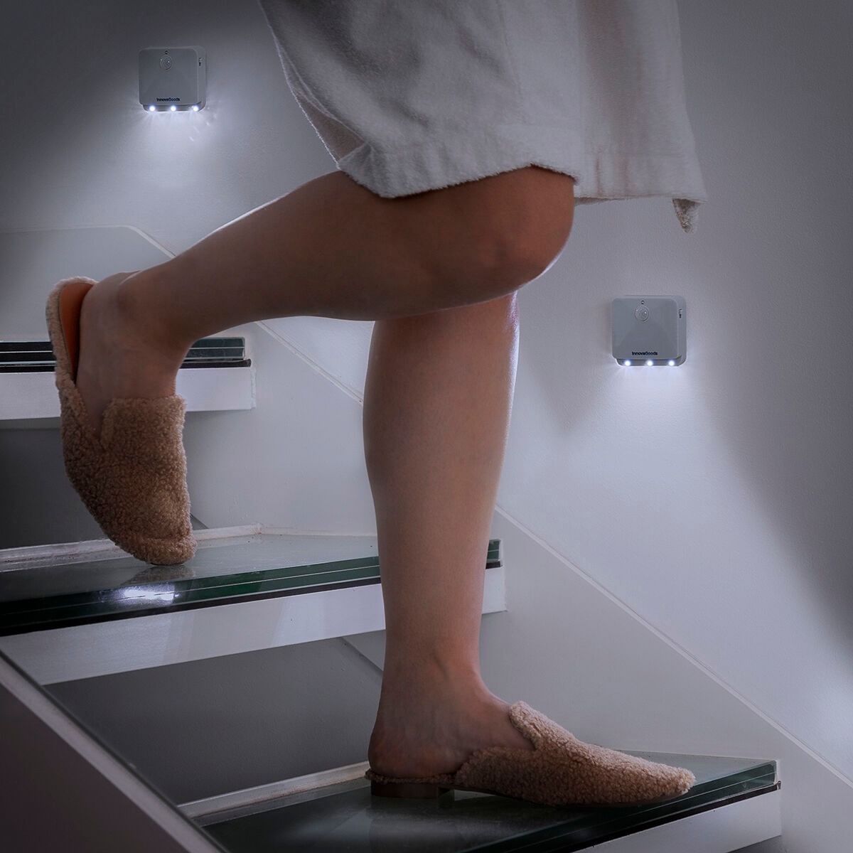 Lumina LED cu senzor de miscare Lumtoo InnovaGoods 2 Unitati