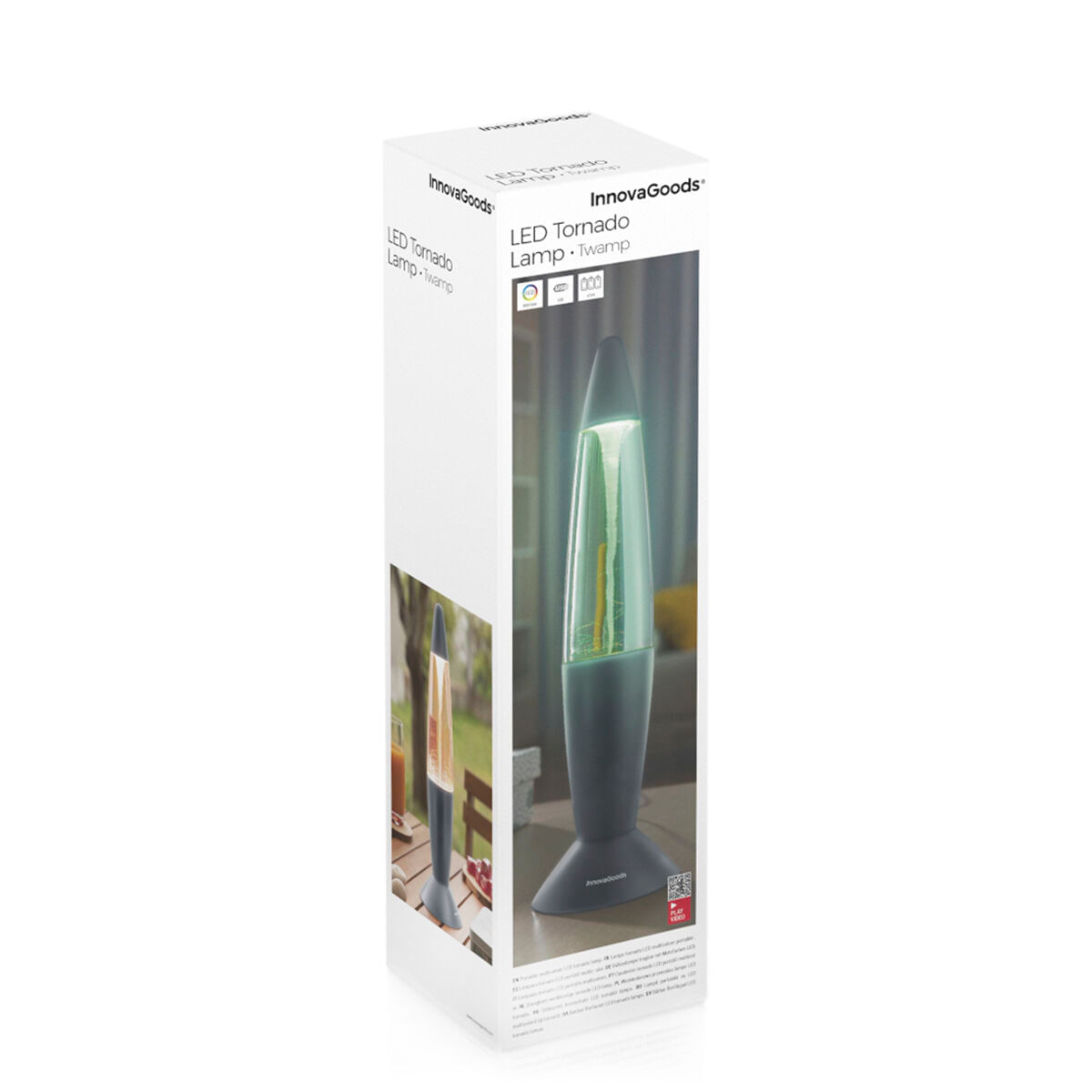Lampa cu lava LED Tornada Twamp InnovaGoods - 1 | YEO