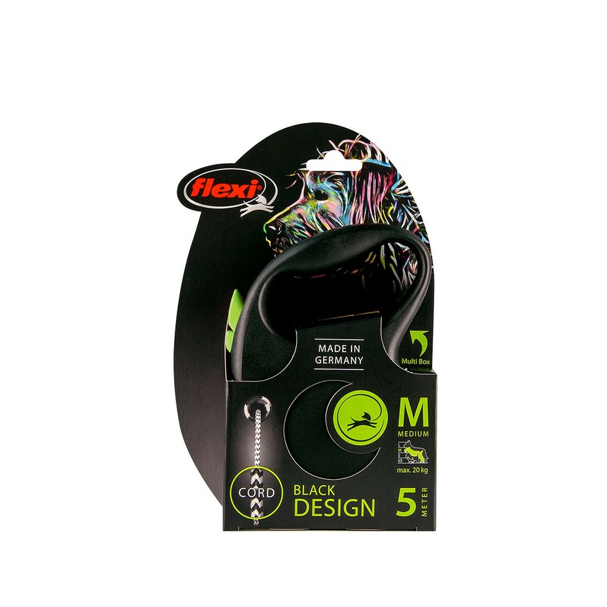 Lesa pentru caine Flexi Design Verde Dimensiunea XS (3 m) - 2 | YEO