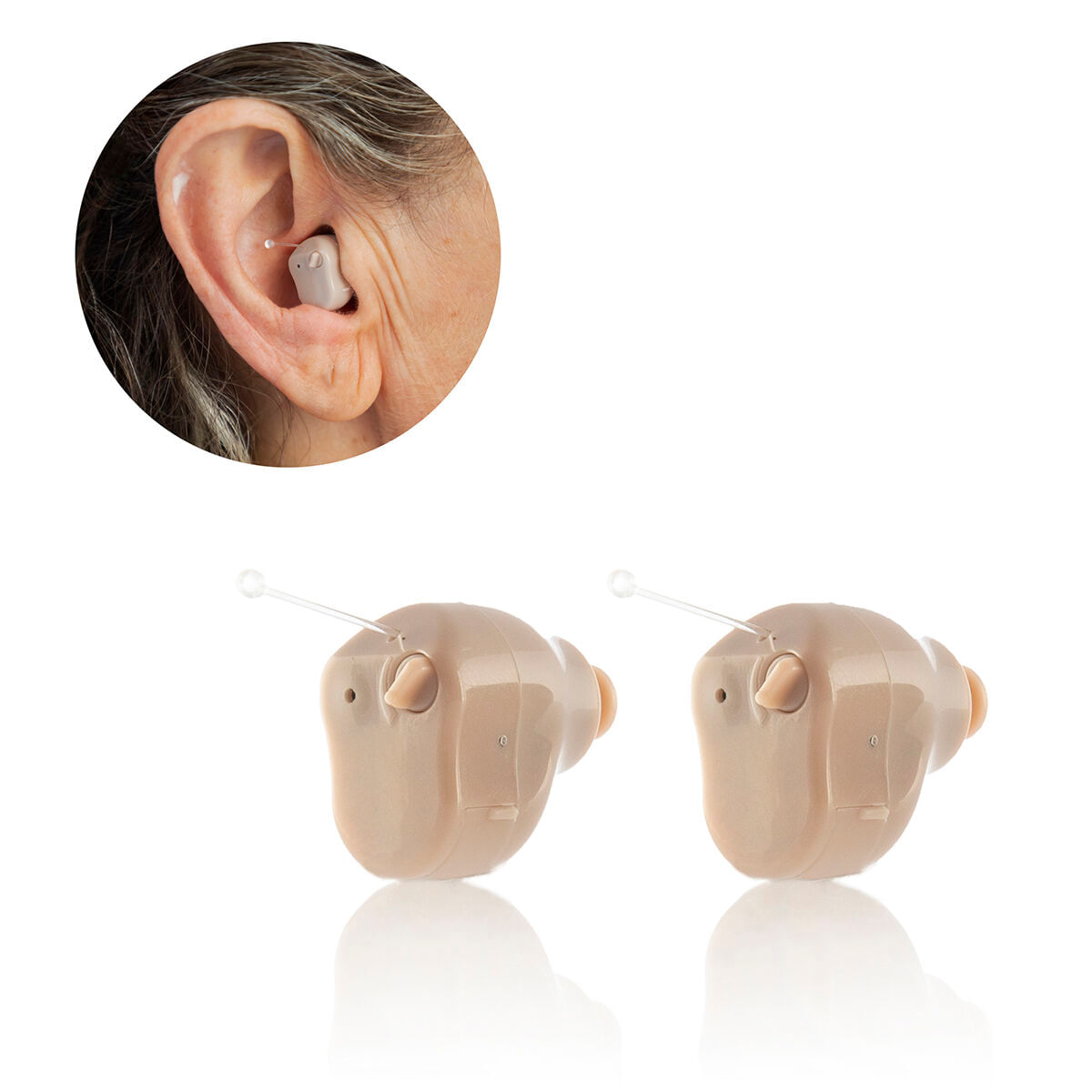 Amplificator de sunet intra-auricular cu accesorii Hearzy InnovaGoods 2 Unitati - 4 | YEO