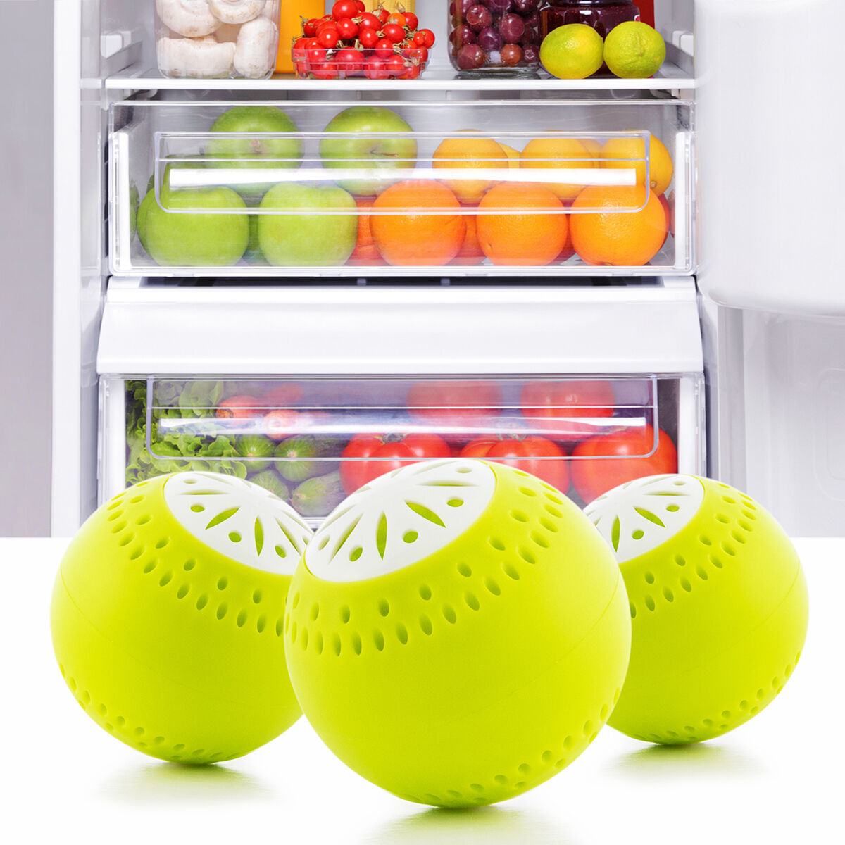 Ecobile pentru Frigider InnovaGoods 3 Unitati