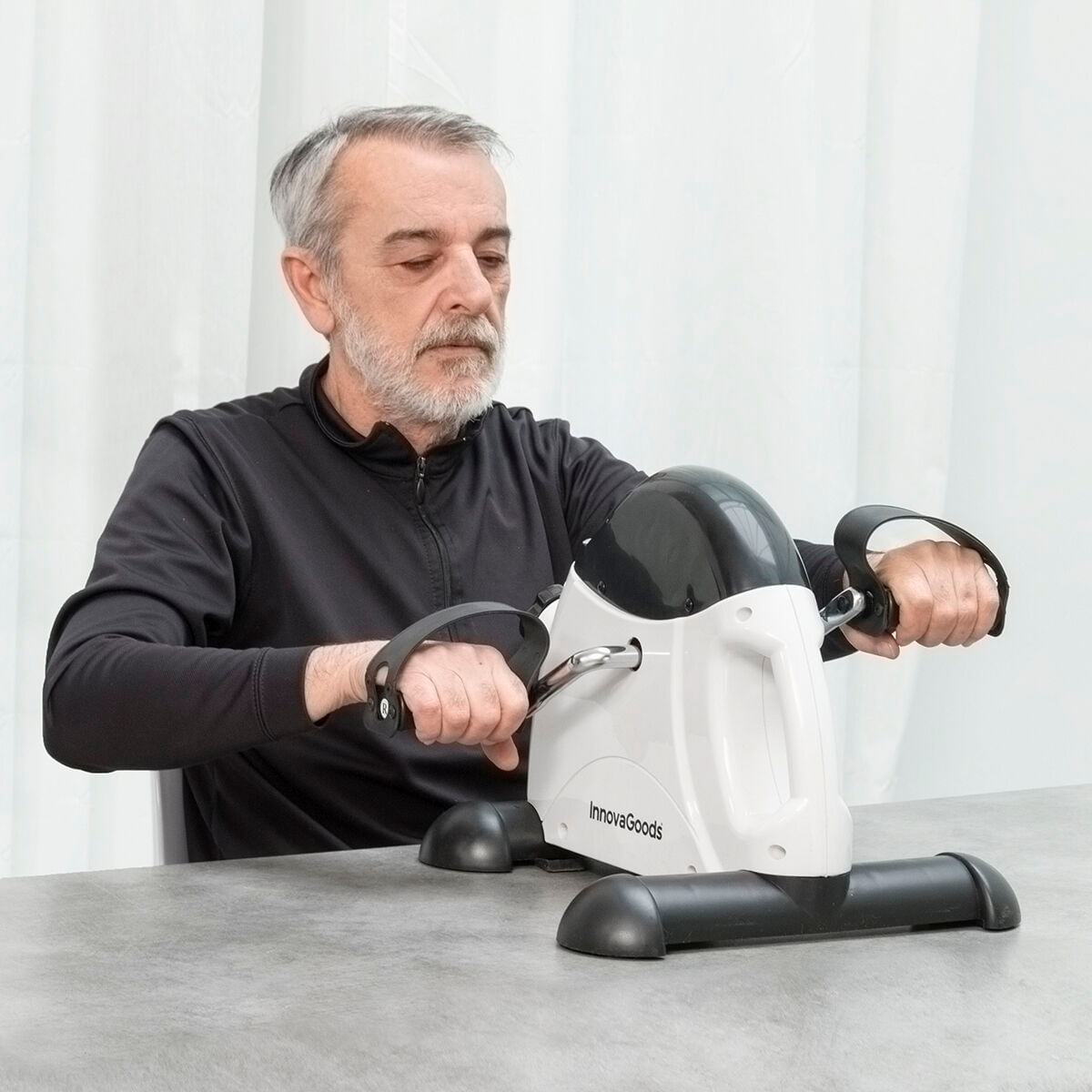 Aparat de exercitii cu pedale pentru brate si picioare Fipex InnovaGoods - 5 | YEO
