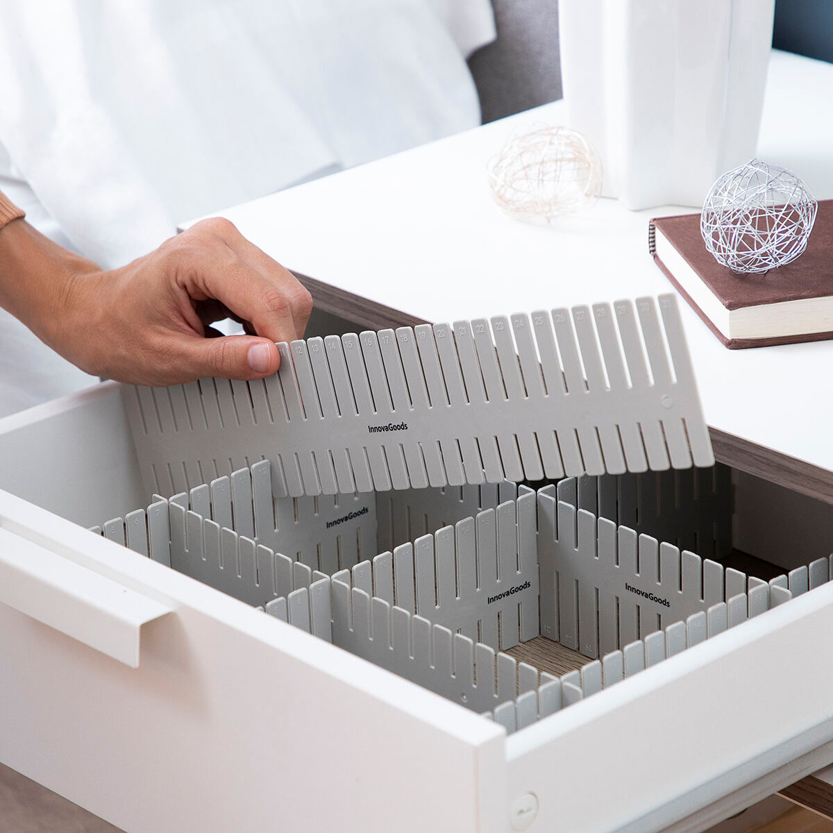 Organizator de sertare reglabil Condor InnovaGoods 16 Unitati
