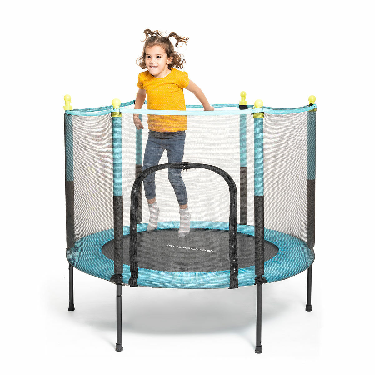 Trambulina pentru copii cu plasa de siguranta Kidine InnovaGoods - 3 | YEO