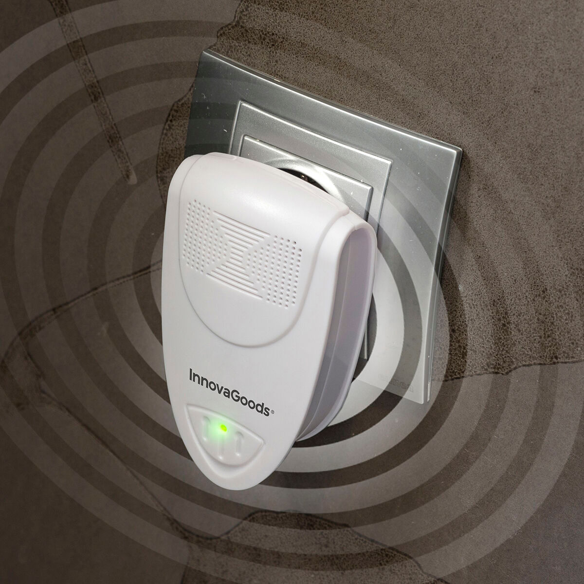 Aparat Ultrasonic de Alungat Insecte si Rozatoare Mini InnovaGoods