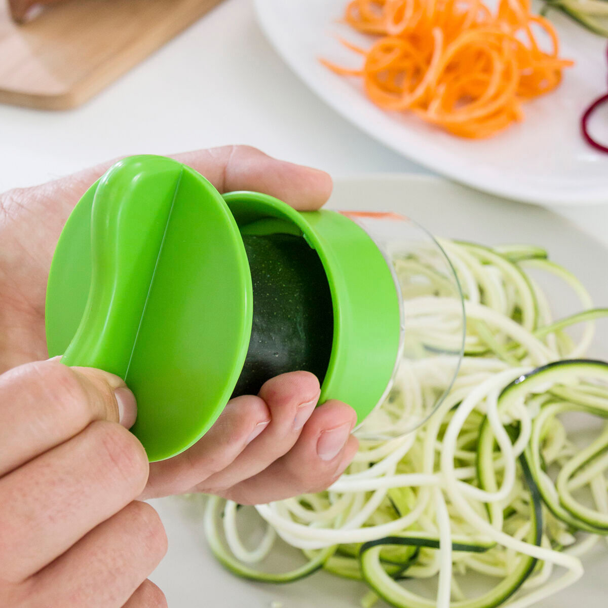 Aparat de Tocat Legume in Spirala Spiru InnovaGoods