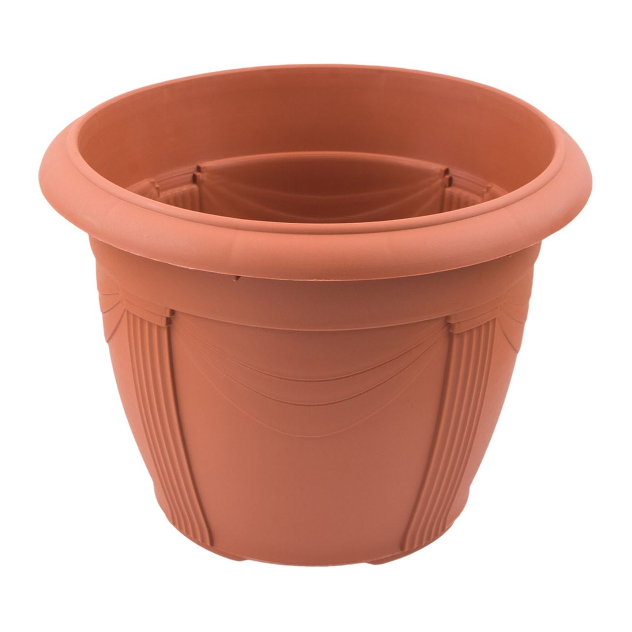 Ghiveci plastic 50x 38.5cm, capacitate 41l, teracota
