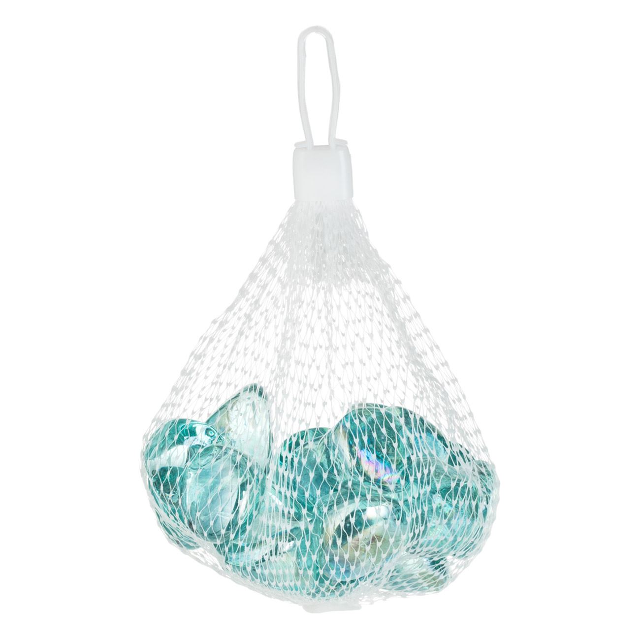 Pietre decorative sticla, diamant, turcoaz, 340g