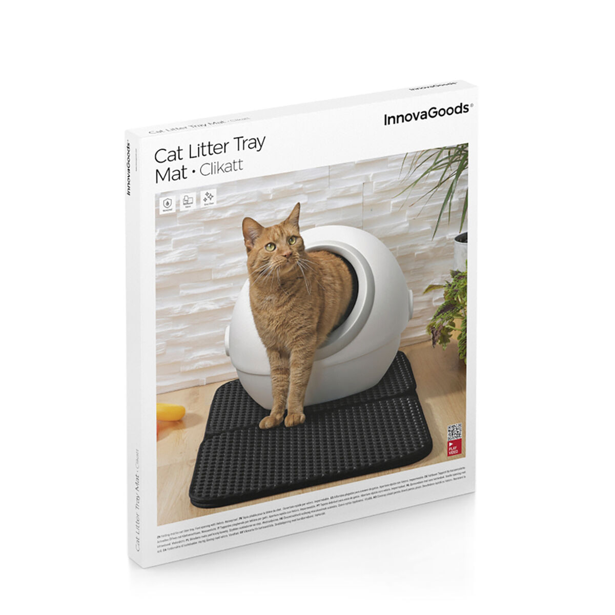 Covor litiera pentru pisici Clikatt InnovaGoods - 1 | YEO