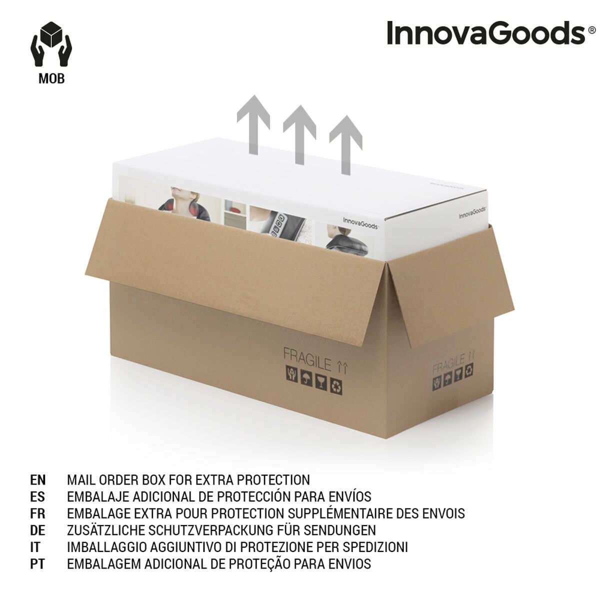 Oglinda cu Efect de Marire cu LED 4-in-1 Ledflect InnovaGoods - 1 | YEO