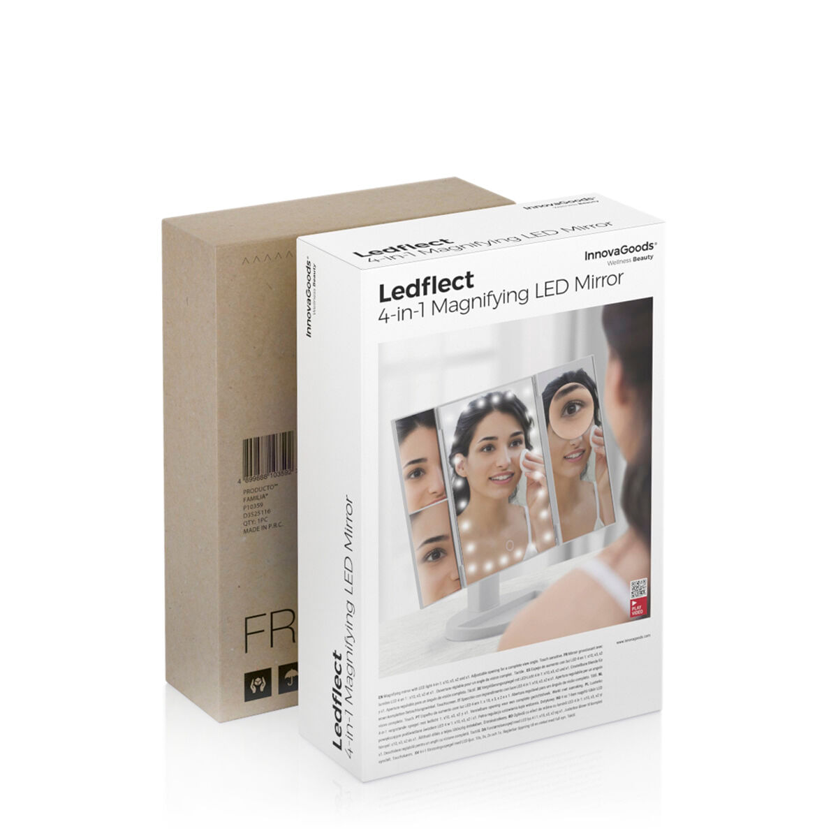 Oglinda cu Efect de Marire cu LED 4-in-1 Ledflect InnovaGoods - 2 | YEO