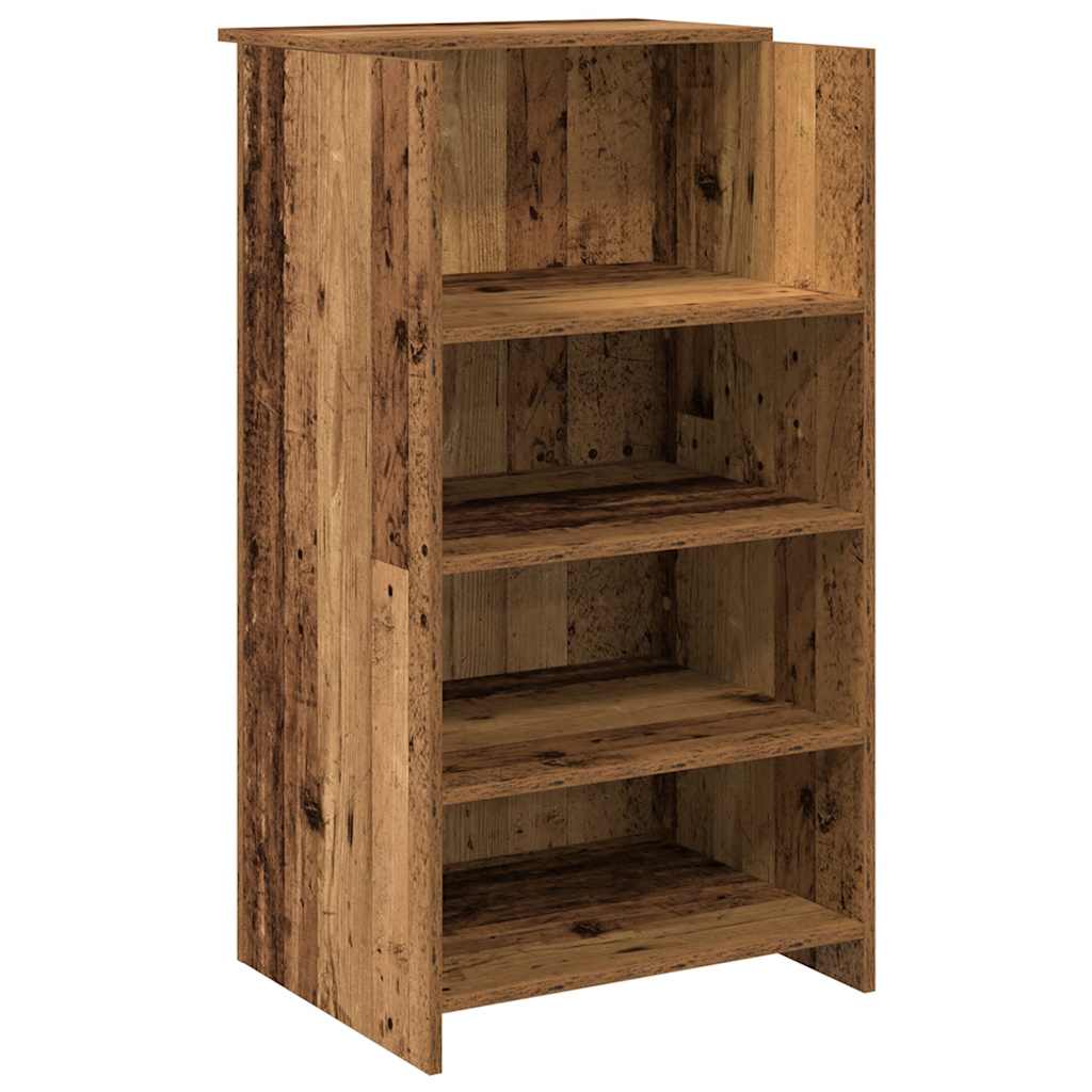 Birou de receptie Lemn vechi 55x50x103,5 cm Lemn prelucrat