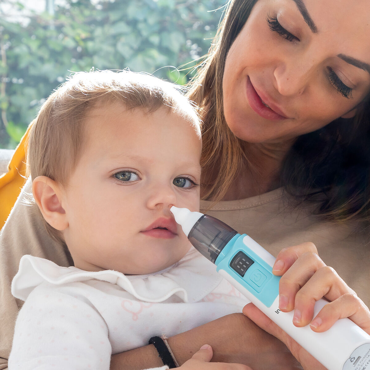 Aspirator nazal reincarcabil pentru bebelusi Nizi InnovaGoods