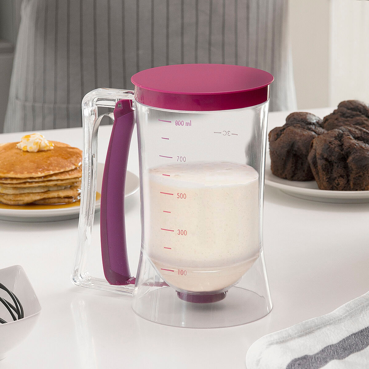 Halba Dozatoare pentru Patiserie cu Carte de Retete InnovaGoods