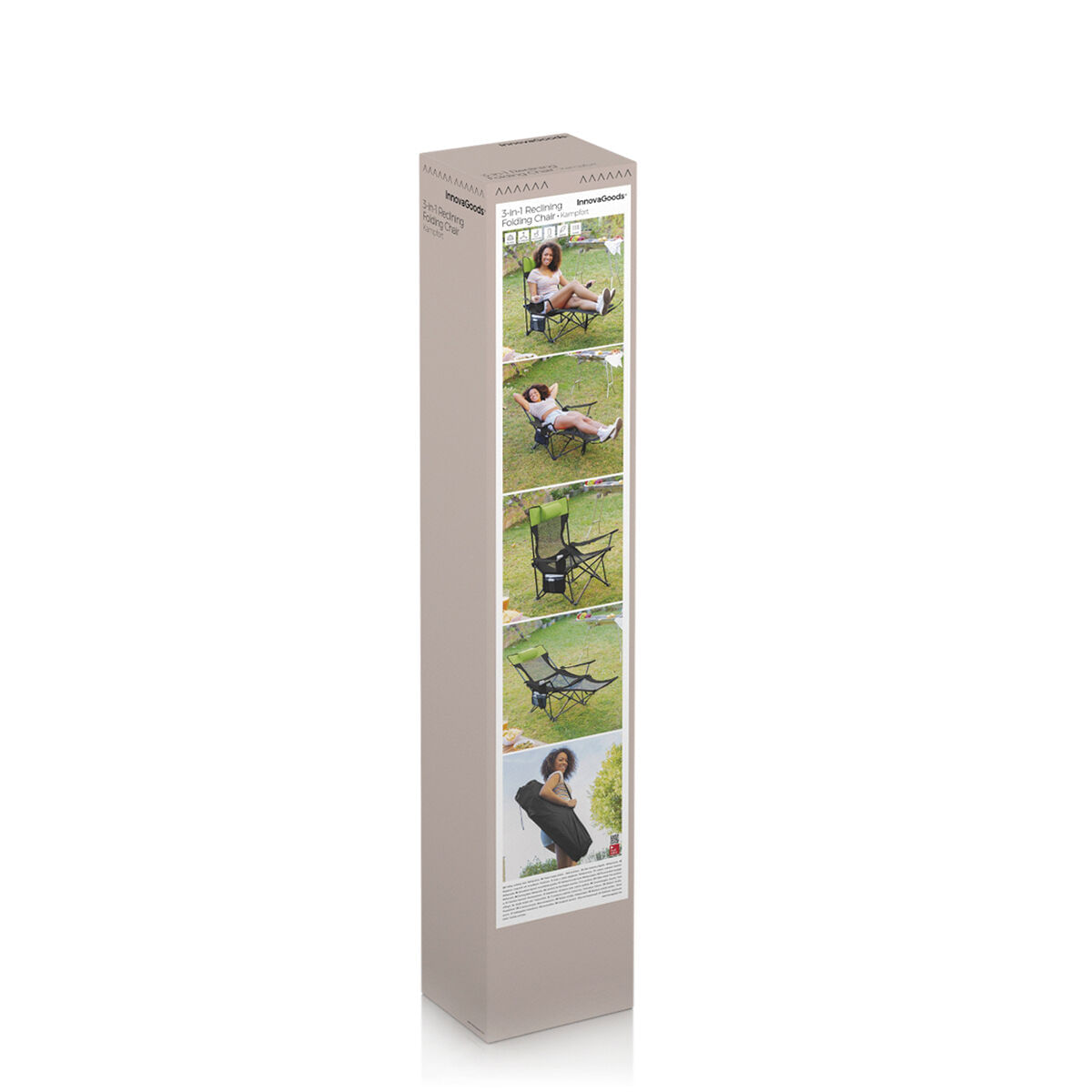 Sezlong de camping Kampfort InnovaGoods - 1 | YEO