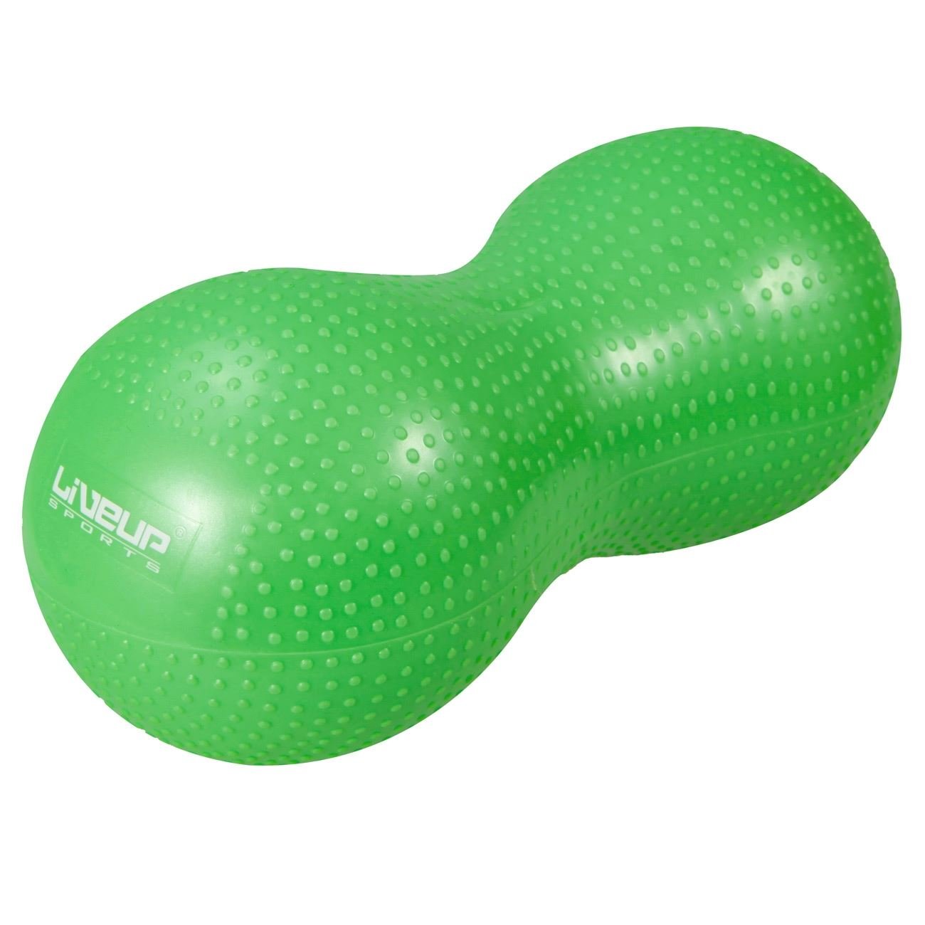 Minge gimnastica liveup ls3574, forma aluna, verde, dimensiuni 12 x 28cm - 1 | YEO