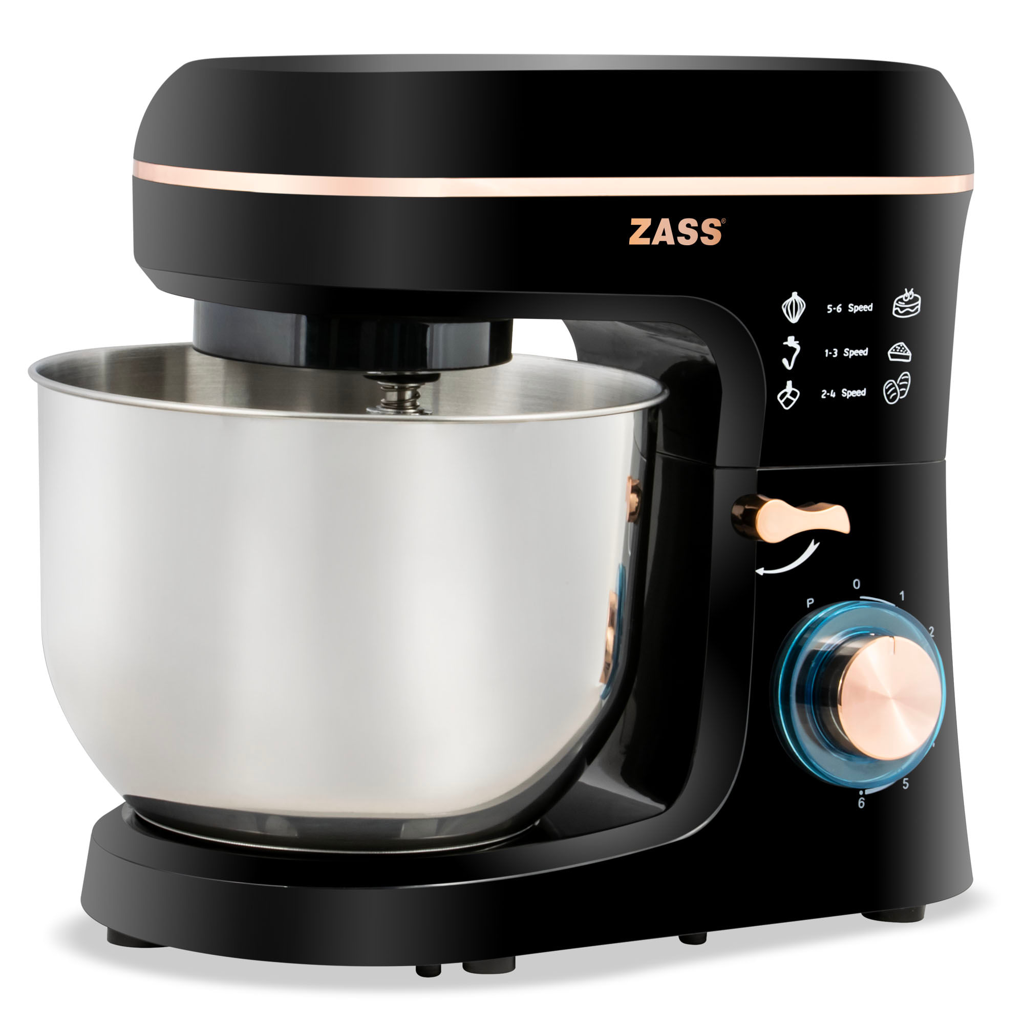 Mixer planetar ZASS Rose Gold ZPSM 20 - 1 | YEO