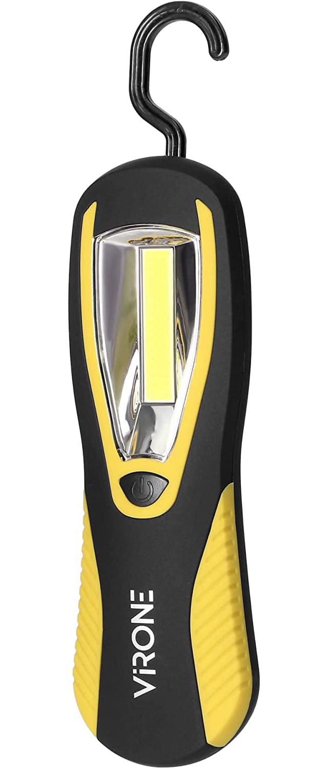 Lanterna de lucru VIRONE WL-7, LED COB, 3W, 200 lm, 3 x AA, galben/negru — imaginea 7