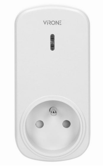 Set 3 prize wireless VIRONE RS-3(GS), 230V, 1000W, schuko, IP20, telecomanda, alb - 1 | YEO