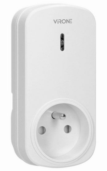 Set 3 prize wireless VIRONE RS-3(GS), 230V, 1000W, schuko, IP20, telecomanda, alb - 4 | YEO