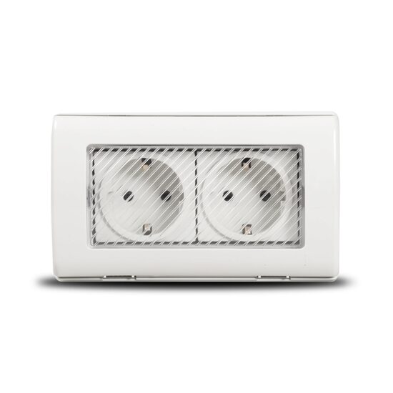 Priza dubla PT IP55