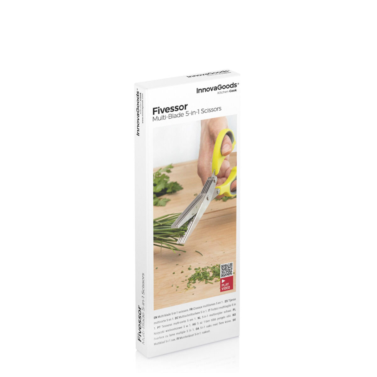 Foarfece de Bucatarie cu Lame Multiple 5 in 1 Fivessor InnovaGoods - 1 | YEO