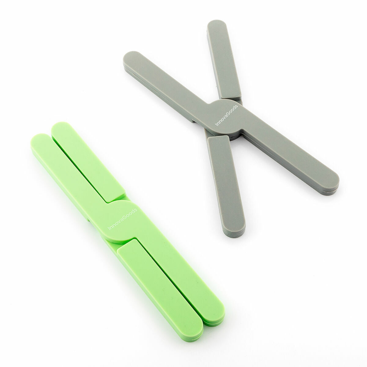 Suporturi pentru platouri individuale pliabile din silicon Folvet InnovaGoods 2 Unitati - 2 | YEO