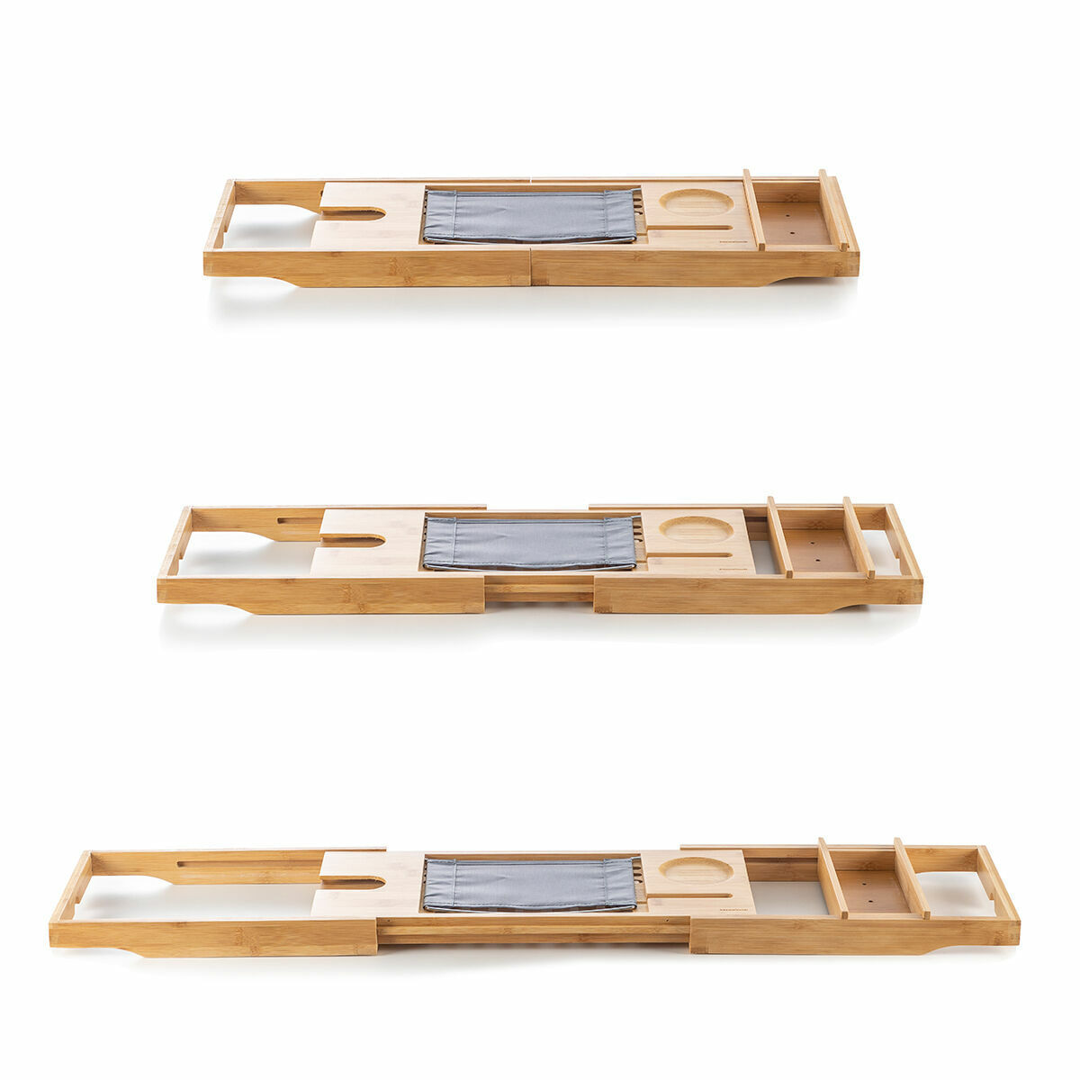 Tava extensibila pentru cada de baie din bambus Trayth InnovaGoods - 2 | YEO