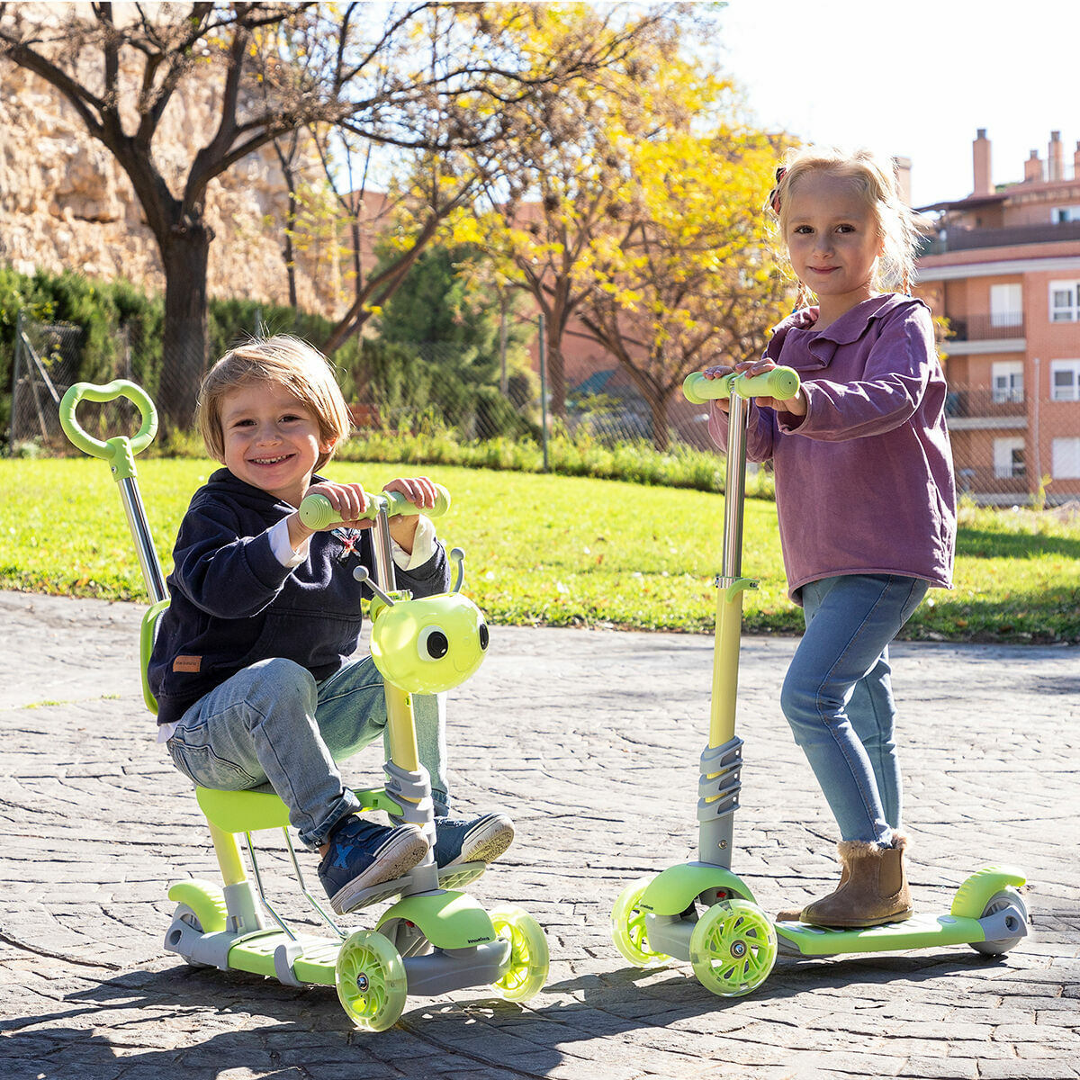 Trotineta evolutiva pentru copii 3 in 1 Scuvol InnovaGoods
