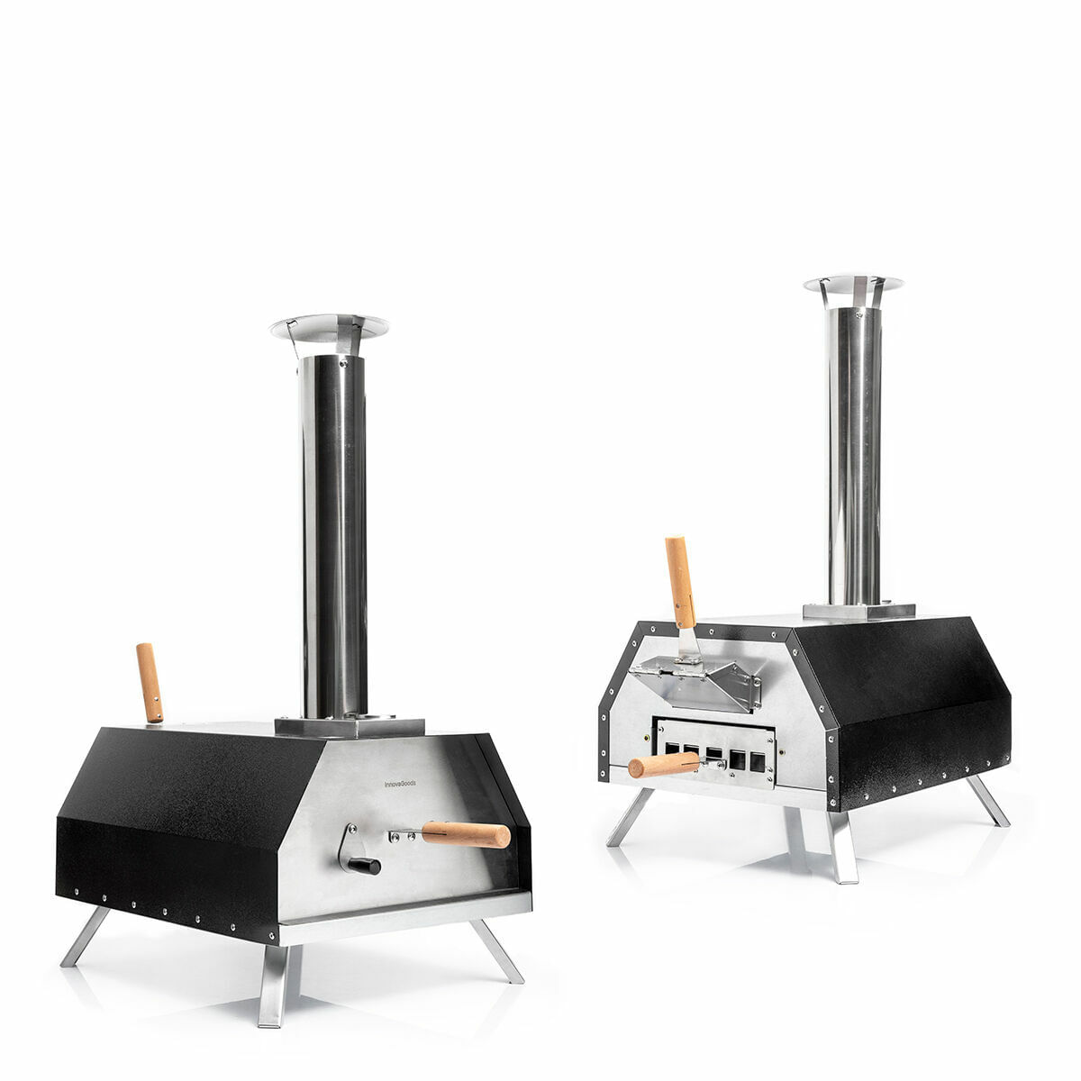 Cuptor de pizza pe peleti cu accesorii Pizzahven InnovaGoods - 4 | YEO