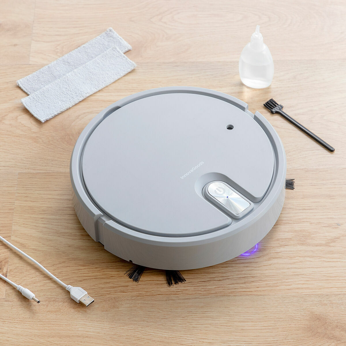 Robot aspirator reincarcabil multifunctional 5 in 1 Varob InnovaGoods - 4 | YEO