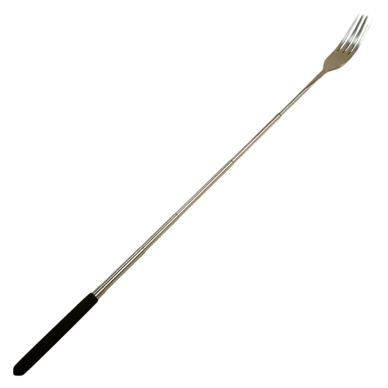 Furculita extensibila, metalica, 20-63 cm, neagra
