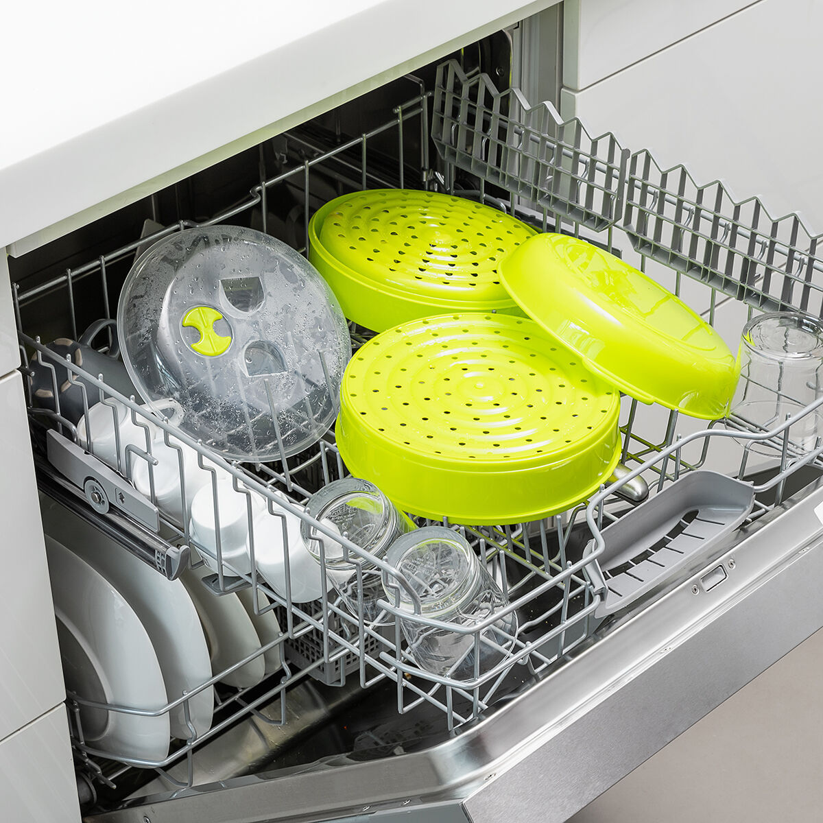 Aparat de Gatit la Aburi Dublu pentru Microunde Codowave InnovaGoods - 5 | YEO