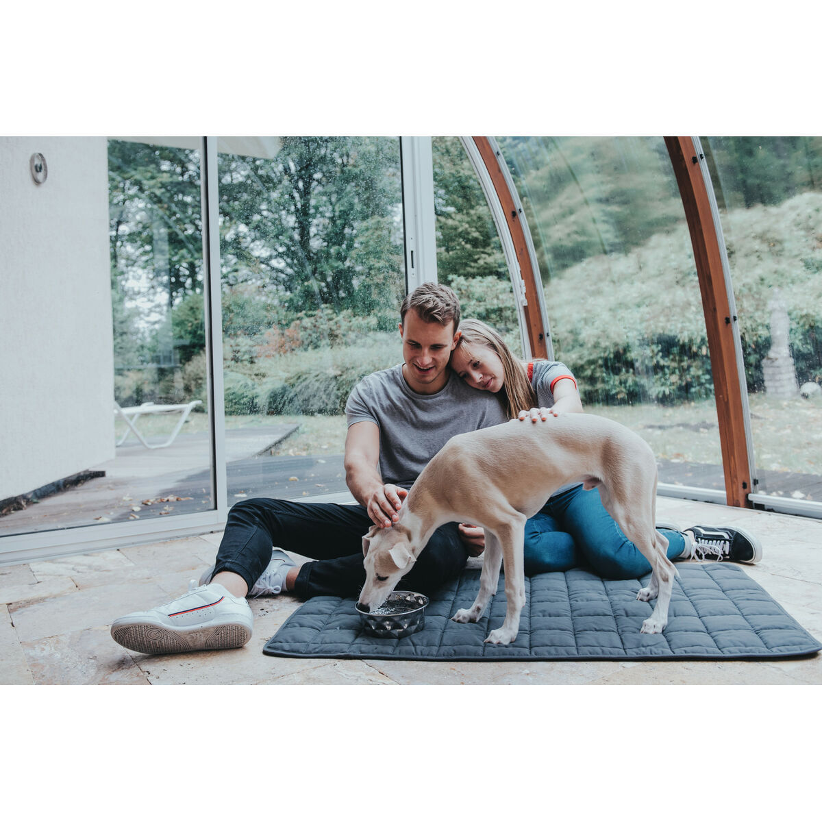 Dispozitiv de hranire pentru caini Hunter Silicon Otel inoxidabil 350 ml - 4 | YEO