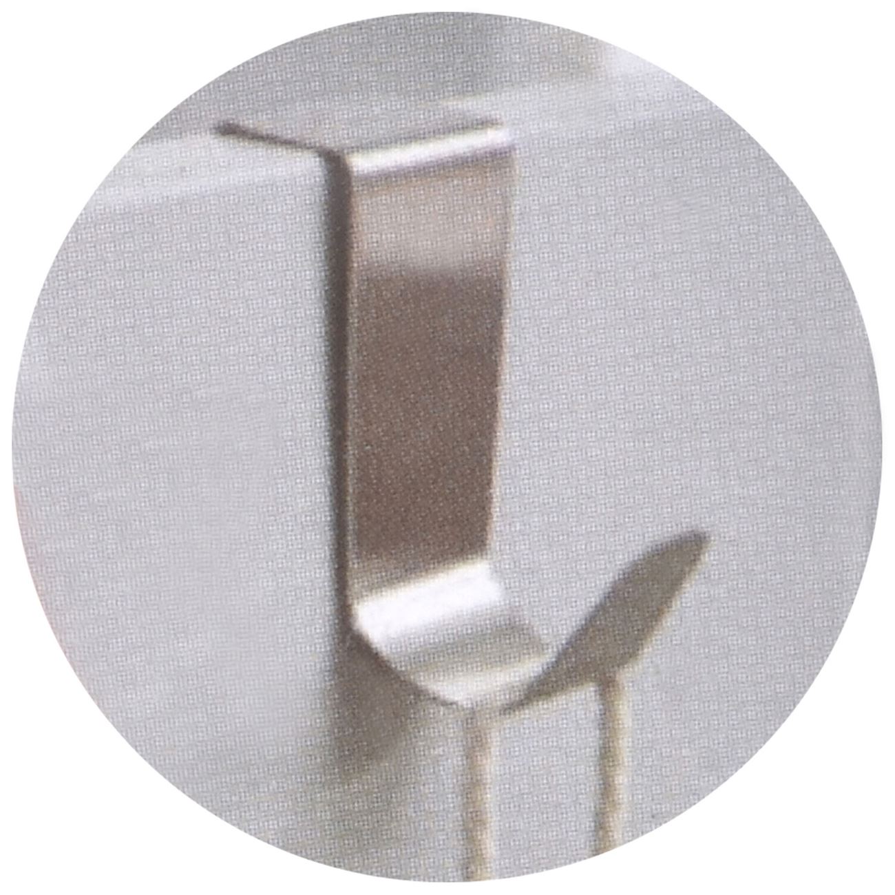 Cuier usa inox, set 2 bucati, lungime 9cm — imaginea 2