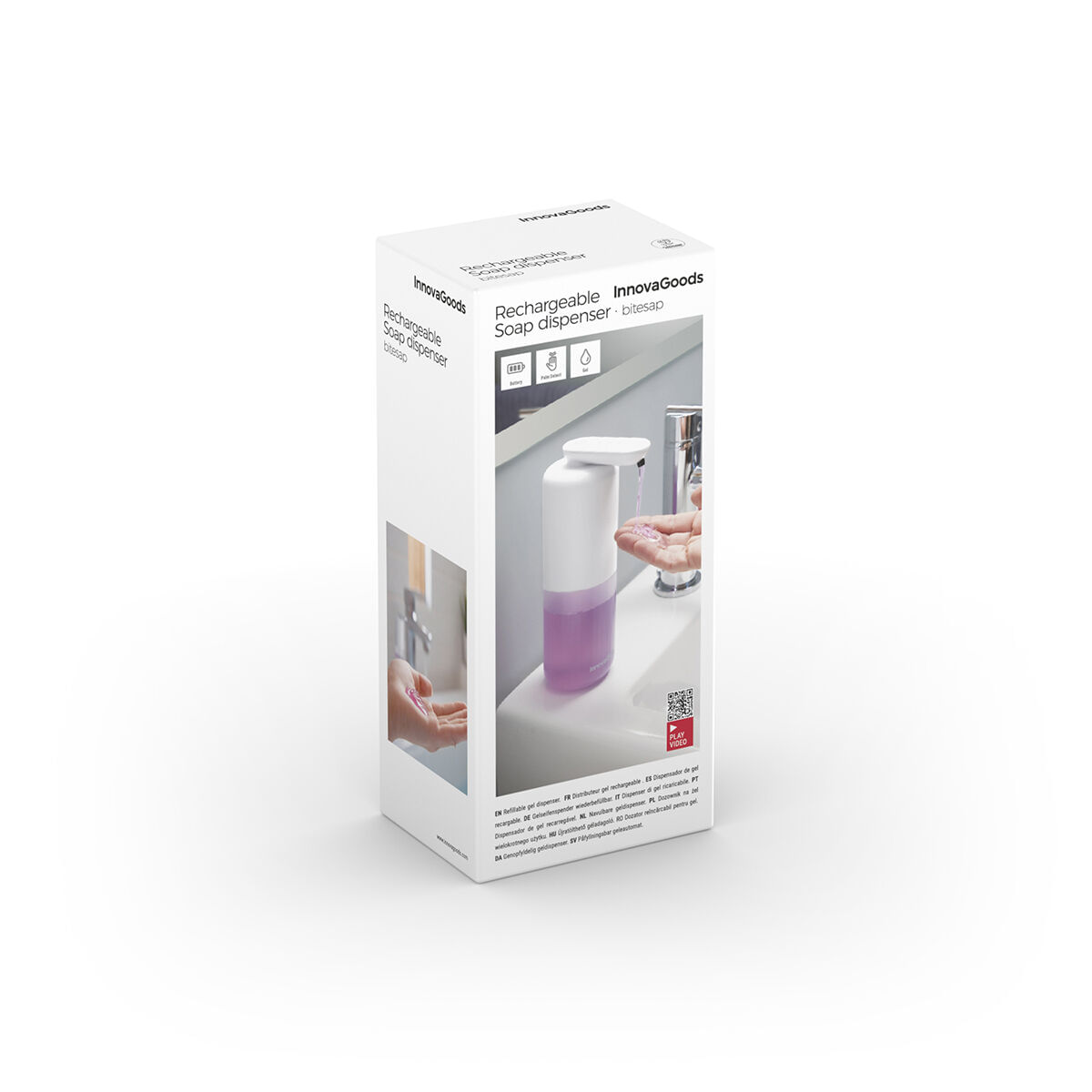 Dozator automat de sapun reincarcabil Bitesap InnovaGoods - 1 | YEO