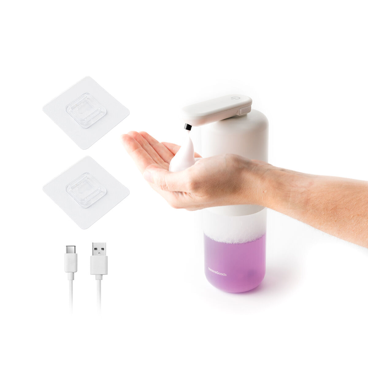 Dozator automat de sapun spumant reincarcabil Bitefom InnovaGoods - 5 | YEO