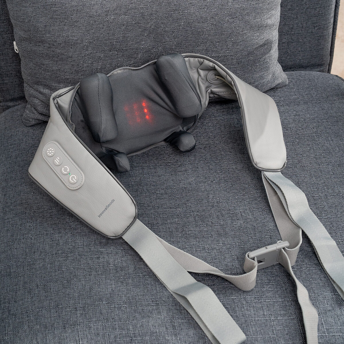 Aparat de masaj pentru gat si spate 6D reincarcabil Silax InnovaGoods - 4 | YEO