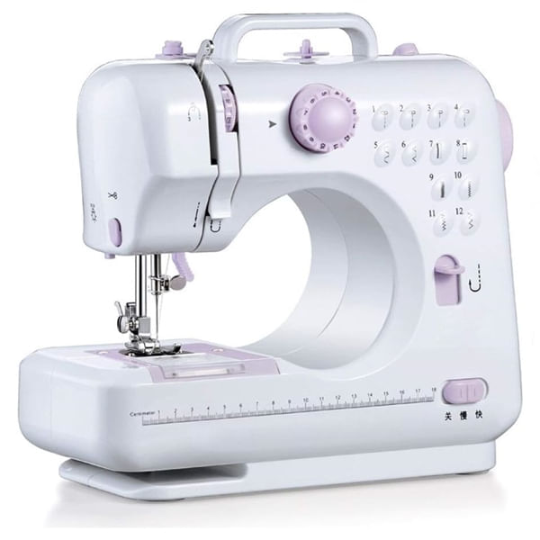 Masina de cusut electrica,12 tipuri de cusaturi, lumina integrata, 28x12x26cm - imagine 3