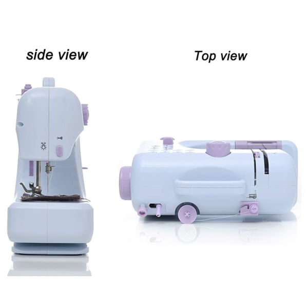 Masina de cusut electrica,12 tipuri de cusaturi, lumina integrata, 28x12x26cm - imagine 7