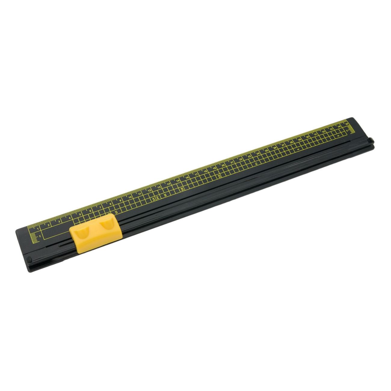 Trimmer hartie, trim360, rigla 32cm, lama durabila, negru