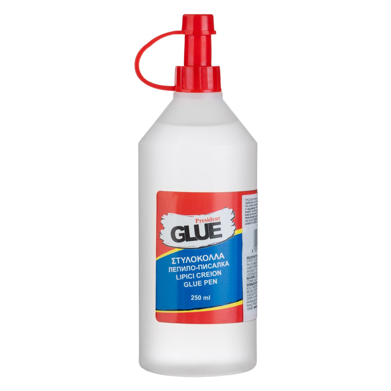 Adeziv lichid, president, transparent, capacitate 250ml