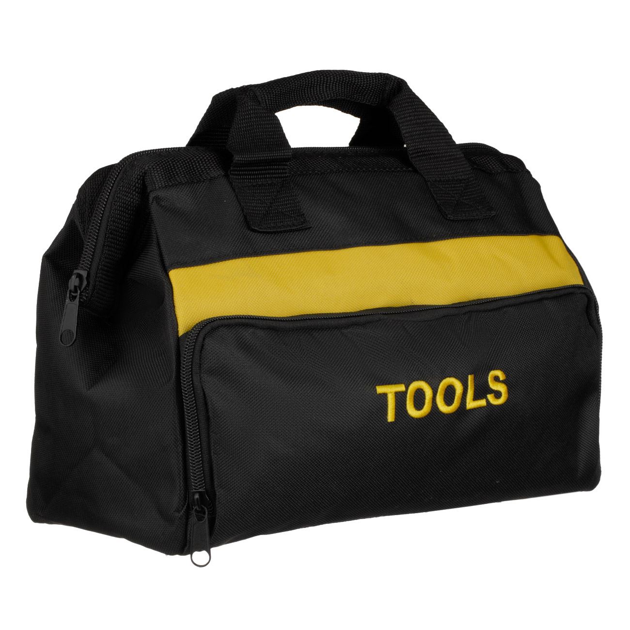 Geanta unelte, model tools, negru cu detalii galbene, dimensiuni 30x 13 x 25 cm — imaginea 4