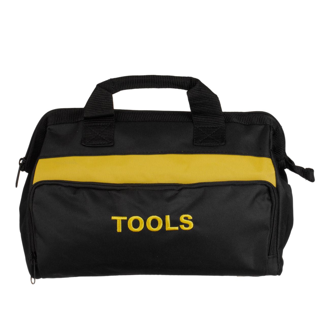 Geanta unelte, model tools, negru cu detalii galbene, dimensiuni 30x 13 x 25 cm — imaginea 5