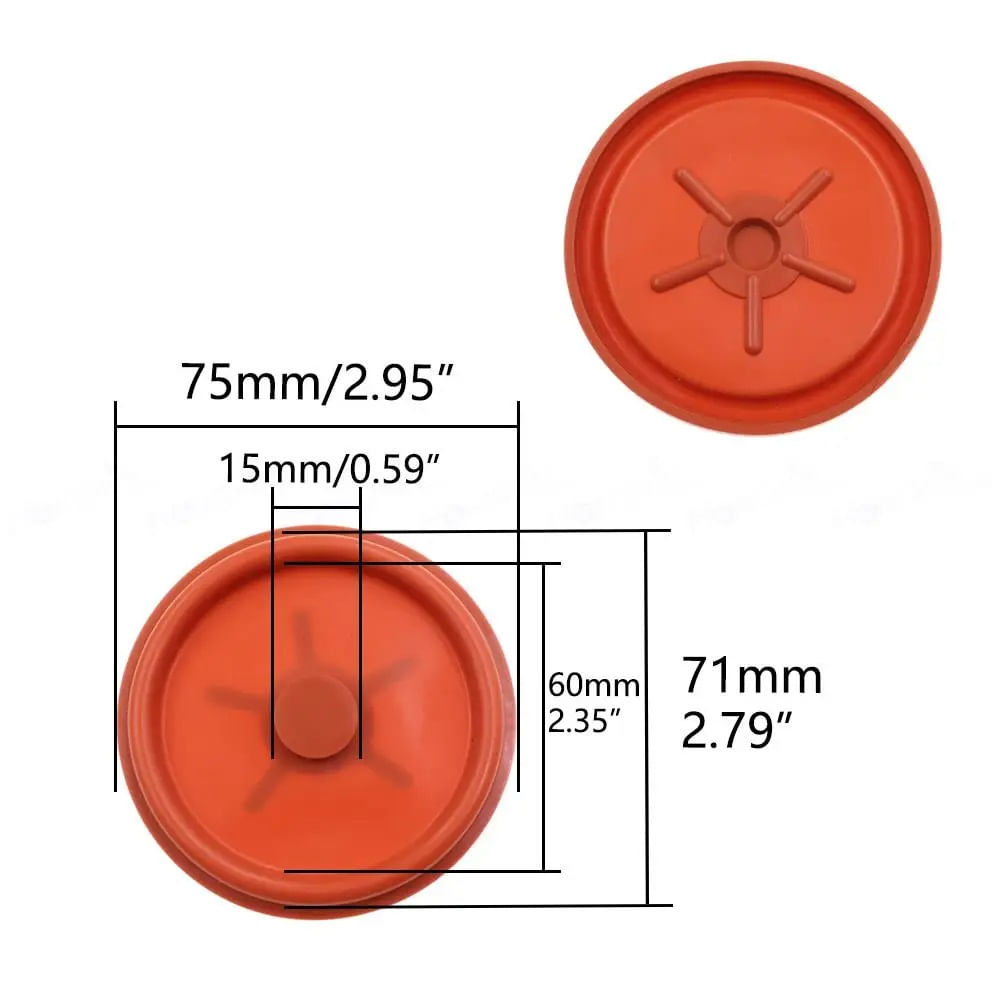 Kit de reparare capac supape PCV membrană 75mm pentru BMW E46 E81 E87 LCI E90 E45 F46 320si LCI N45 N45N M56