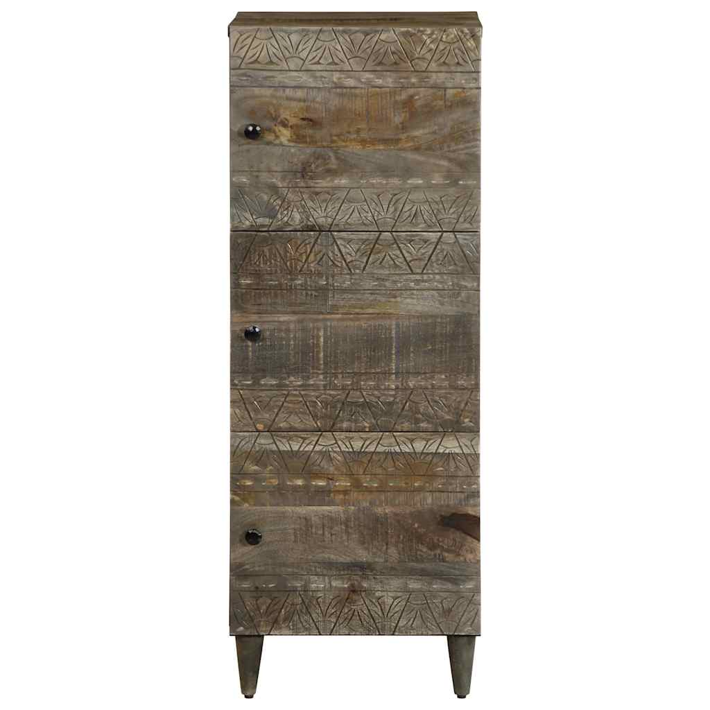 Dulap inalt, 40x33x110 cm, lemn masiv de mango — imaginea 3