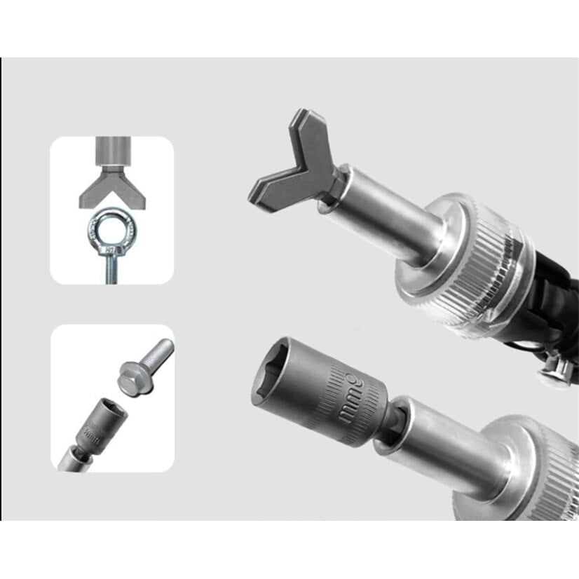 Trusa de Biti si Tubulare cu Clichet - Set complet surubelnita, torx, mini tubulare — imaginea 3